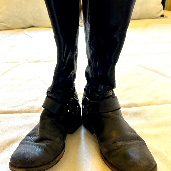 Frye Tall Leather Boots - Picture 5 of 6